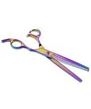 Aussel 7 Inch Professional Pet Dog Grooming Scissors Comb (5 Colorful Thinning Scissor) - Buy Online on GoSupps.com
