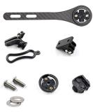 QIKU Carbon Road Bicycle & MTB Computer Stopwatch Mount for Garmin & Bryton | Ultimate Speedometer Accessory - Buy Online on GoSupps.com