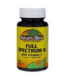 Nature's Blend Full Spectrum B with Vitamin C Powder 100 Count (1269) 100 Count (Pack of 1) - Buy Online on GoSupps.com