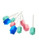 Bonew Oral Care Disposable Sponge - 200 Colorful Dental Sponges for Effective Dental Hygiene - Buy Online on GoSupps.com
