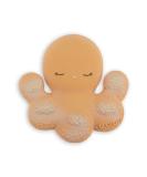 Kaloo Petit Calme Octopus Bite Ring - Natural Rubber Ergonomic & Soft 10 cm - Ideal for Babies from Birth - Orange (K970705) - Buy Online on GoSupps.com