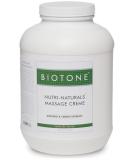 Biotone Nutri Naturals Massage Creme Gallon - Premium Quality Massage Lotion for Pain Relief & Relaxation | International Shipping Available - Buy Online on GoSupps.com