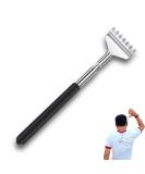 Back scratches black back scratch from 20 cm to 68 cm pull -out high -quality stainless steel scratch hand back scratcher back scratch for itching - Buy Online on GoSupps.com