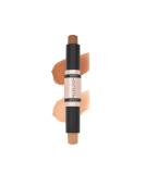 Makeup Revolution Contour Pencil Duo - Vegan Cream Contour & Highlight for Defined Cheekbones | 2.4g Dark | Cruelty-Free Makeup - Buy Online on GoSupps.com