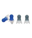 Pressure Reducing Silicone Earplugs - Noise Cancelling Travel Accessory | Hearing Protection for Flights - 2 Pairs - Buy Online on GoSupps.com