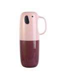 Travel Toothbrush Case - Cute Cartoon Elephant Design | Portable Toothbrush Cover for Kids & Adults | Ideal for Travel Camping Home & School (Pink - Buy Online on GoSupps.com