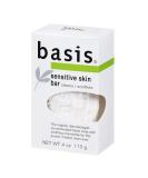 Buy Basis Sensitive Skin Cleansing Bar - 4 oz | Gentle Cleanser for All Skin Types | International Shipping Available - Buy Online on GoSupps.com