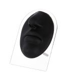 OLYCRAFT Black Silicone Nose Mouth Model - Flexible Rubber Display for Piercing Jewelry Practice & Teaching Instructions - Acrylic Stand Included - Buy Online on GoSupps.com
