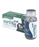 Charcoal Whitening Cool Mint Fluoride Toothpaste - 90 Tablets | Brighten Your Smile | International Shipping Available - Buy Online on GoSupps.com