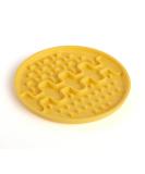 Bonameco Mini Yellow Slip Mat | Leak Mat for Dogs & Cats | Anti-Slip Slow Feeder | Supports Healthy Digestion & Easy to Clean - Buy Online on GoSupps.com