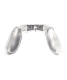 Soft Silicone Nose Pads - 2 Pairs - Eyeglass Repair Nose Bridge Pads for Glasses & Sunglasses - Clear - International Shipping Available - Buy Online on GoSupps.com