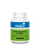 Nutri Advanced - Multi Essentials for Men Multivitamin - Vegetarian and Vegan - 60 Tablets 60 count (Pack of 1) - Buy Online on GoSupps.com