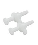 White Plastic Toilet Seat Parts with Screw and Nut for Top Mount Hinges - Buy Online on GoSupps.com