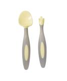 Banana Split Toddler Cutlery Set with Unique Fork and Spoon Design - Buy Online on GoSupps.com