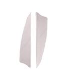 MILAEM 3 Inch Turkey Feather Fletching Hunting Arrows - Right Wing Vanes in White - Buy Online on GoSupps.com