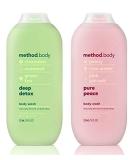 Method Body Wash Set - Deep Detox & Pure Peace - 2-Pack (18 fl oz 532 ml each) - Buy Online on GoSupps.com