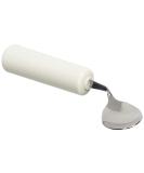 Homecraft Queens Left-Handed Angled Spoon - Lightweight Ergonomic Adaptive Cutlery for Limited Grasp - Easy-to-Grip Handle - Independent Eating Aid - Buy Online on GoSupps.com