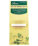 Clover 468/12 Quilting Needles - Size 12 for Precision Stitching - Buy Online on GoSupps.com