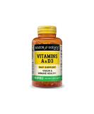 MASON NATURAL Vitamins A & D3 from Fish Liver Oil - 100 Softgels for Healthy Vision, Immune Health, and Muscle & Nerve Function - Buy Online on GoSupps.com