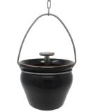 Eliga Black Aroma/Infusion Pot for Sauna with Drip Valve - Enhance Your Wellness Experience - Buy Online on GoSupps.com