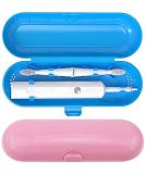 Tang Yuan Electric Toothbrush Travel Case - 2 Storage Boxes for Electric Toothbrushes | TY-001 | Blue - Buy Online on GoSupps.com