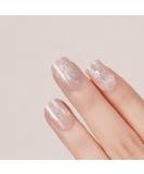 Danni & Toni Half Hardened Gel Nail Foils - Picturesque Rosa Cat Eye Technicolor-Sequin Glossy UV Nail Design - Self-Adhesive Wraps - Buy Online on GoSupps.com