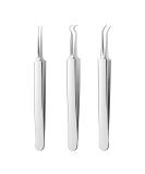 La Chat Blackhead Remover Kit - 3 pcs Blackhead Tweezers & Pimple Extractor Tool Set - Buy Online on GoSupps.com