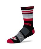 NFL Kansas City Chiefs Rave Crew Socks | For Bare Feet | Black | One Size Large - Buy Online on GoSupps.com