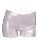 Girls' Sparkle Gymnastics Shorts | Aosva | Ages 2-14 | Silver - Buy Online on GoSupps.com