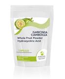 Garcinia Cambogia Whole Fruit Powder 500mg 30 Capsules Health Food Supplements Nutrition Hydroxycitric Acid HCA Malabar Tamarind HEALTHY MOOD - Buy Online on GoSupps.com