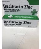 Bacitracin Zinc Ointment 1oz - Pack of 2 | Antibacterial Healing Ointment - Buy Online on GoSupps.com
