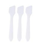 3pcs Facial Cream Mask Spatula Set Professional Multipurpose Beauty Skin Care Plastic Cosmetic Spatula Applicator for Applying Face Creams Eye Creams Body Lotions - Buy Online on GoSupps.com