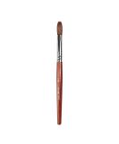 Rolabling Kolinsky Sable Acrylic Nail Art Brush - Professional Red Wooden Handle (Size 14) - Buy Online on GoSupps.com
