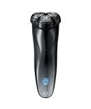Best Head Shaver for Men - Rechargeable IPX7 Waterproof Electric Rotary Shaver & Pop-up Trimmer - Buy Online on GoSupps.com