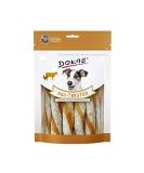 Buy Dokas Chew-Twister Beef Skin Tripe & Chicken Breast | 9X 200g Dog Snack - Premium International Delivery - Buy Online on GoSupps.com