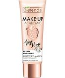BIELENDA MAKE-UP ACADEMIE VEGE FLUMI Mineral Fluid 02 - Lightening Natural Beige 30g | Global Shipping Available - Buy Online on GoSupps.com