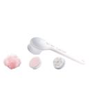 Flawless Cleanse Spa Shower Wand with 4 Attachments - Cordless Bath Brush for Cleansing, Massage, and Exfoliation - Buy Online on GoSupps.com
