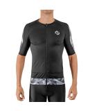 SLS3 Men's Triathlon Aero Cycle Jersey - Black/Gray Geo | Ideal for Longer Distances | Large - Buy Online on GoSupps.com