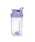 DDSHUN 500ml Protein Shaker Bottle with Mixer Ball - Lick-Safe Milkshake Cup for Sports & Supplements (Purple) - International Shipping Available - Buy Online on GoSupps.com