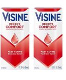 Visine Red Eye Comfort - Fast Redness Relief Eye Drops | Tetrahydrozoline HCl | 0.5 fl. oz (Pack of 2) | International Shipping - Buy Online on GoSupps.com