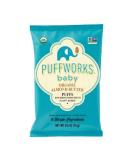 Puffworks Baby Organic Almond Butter Puffs - Gluten-Free, Vegan, Non-GMO, 12 Pack - Buy Online on GoSupps.com