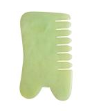 Jade Stone Gua Sha Comb - Facial Tool & Scalp Massage for Spa | Acupuncture Beauty Salon Essential - Buy Online on GoSupps.com
