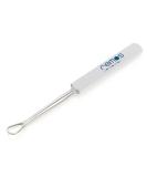 REMOS Stainless Steel Ear Loop & Spoon - Effective Ear Wax Removal Tool (White) | International Shipping Available - Buy Online on GoSupps.com