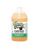 Vermont Castile Soap Peppermint 64 Oz - Gentle Liquid Soap for Sensitive Skin, Natural Body Wash, Organic Shampoo for Oily Hair - Aloe Castile Soap for Men & Women - Pack of 1 - Buy Online on GoSupps.com