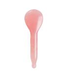 Rose Quartz Spoon Roller Gua Sha Set | Facial Lifting Tool and Massage Kit - Buy Online on GoSupps.com