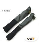 Tip & Butt Protection for Fishing Rods - 3 Pairs | High-Quality Carp & Coarse Fishing Accessories - International Shipping Available - Buy Online on GoSupps.com