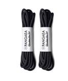 4 Laces 2-Pair Pack Waxed Round Oxford Shoe Laces for Dress Shoes Chukka 3/32Inch Thin 34in (86cm) #01 Black - Buy Online on GoSupps.com