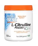 Doctor's Best L-Citrulline Powder 200g Muscle Recovery & Nitrogen Oxide Booster - Buy Online on GoSupps.com