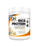 Growing Naturals Organic Vanilla Pure Rice Protein Powder - 1lb Pack - Non-GMO, Vegan, Gluten-Free, Keto-Friendly, Shelf-Stable - Buy Online on GoSupps.com