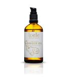 Loelle Ginger Oil - Organic Healing Massage Oil for Muscle Pain Relief (100ml) - Spicy & Stimulating Moisture Care - Buy Online on GoSupps.com